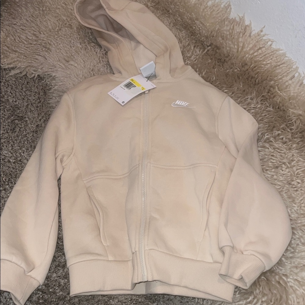 Nike All Kids Fit Sportswear Club Fleece Full-Zip Hoodie - Picture 4 of 9